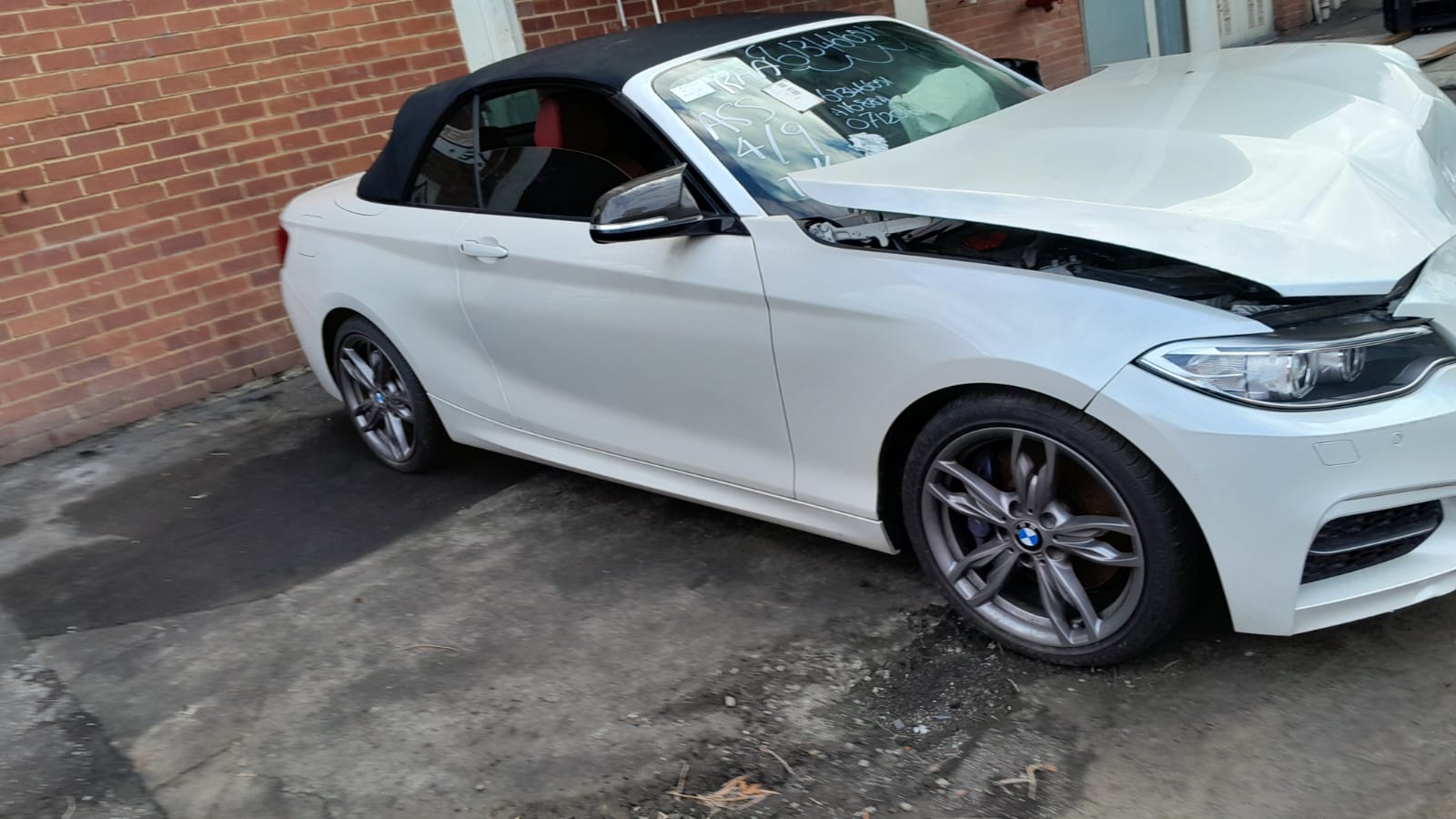 2016 BMW 2 SERIES F22/F23, COUPE/CABRIO, W/ H/LAMP WASHER TYPE, 01/14-07/21  WASHER BOTTLE