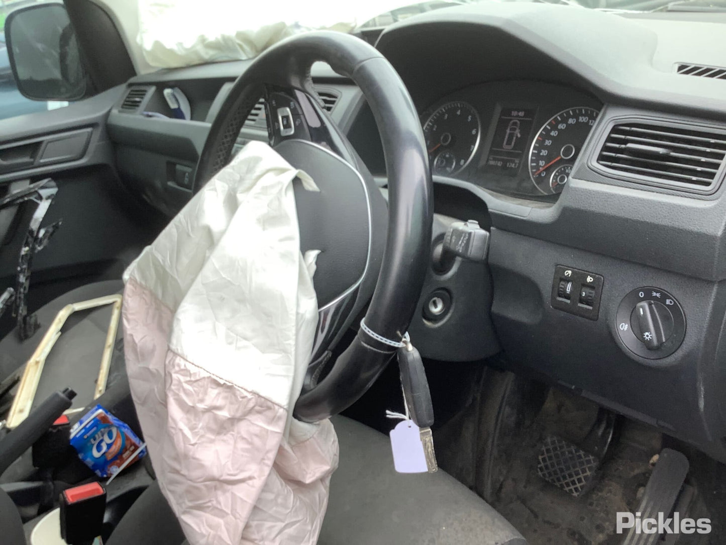 2017 VOLKSWAGEN CADDY LEFT BARN DOOR LOCK, LOWER, 2KN, 07/15-02/21 2K0827505L DOOR BOOT GATE LOCK