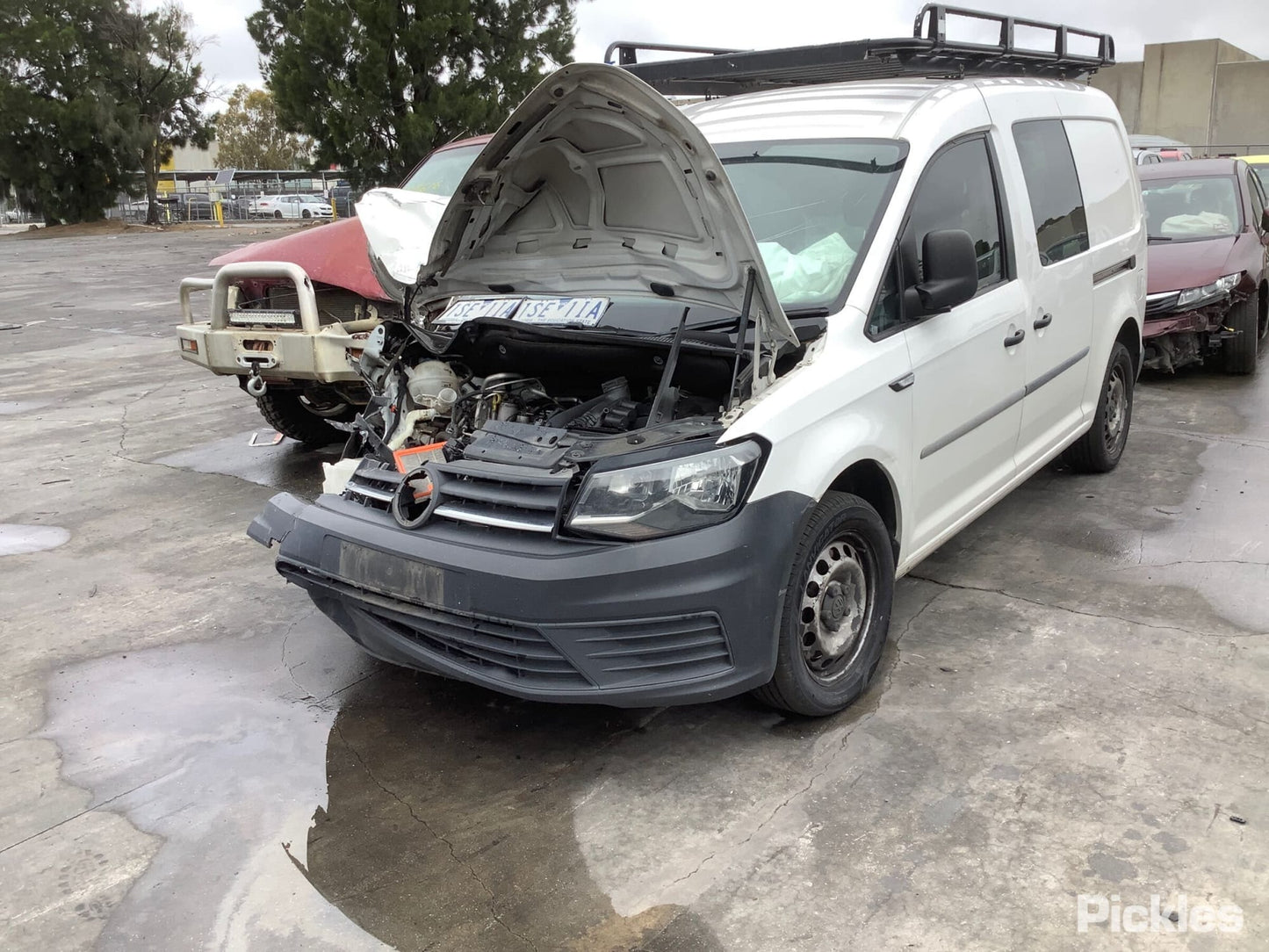 2017 VOLKSWAGEN CADDY LEFT BARN DOOR LOCK, LOWER, 2KN, 07/15-02/21 2K0827505L DOOR BOOT GATE LOCK