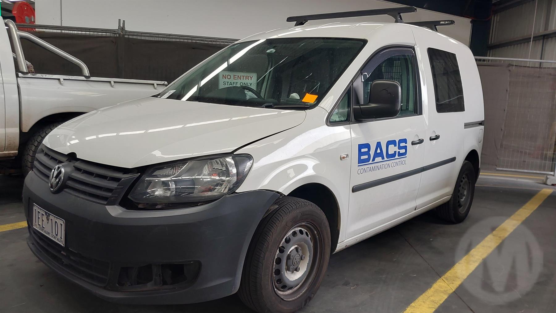 2013 VOLKSWAGEN CADDY 2K, 12/04-06/15 2K0845202C RIGHT FRONT DOOR WINDOW