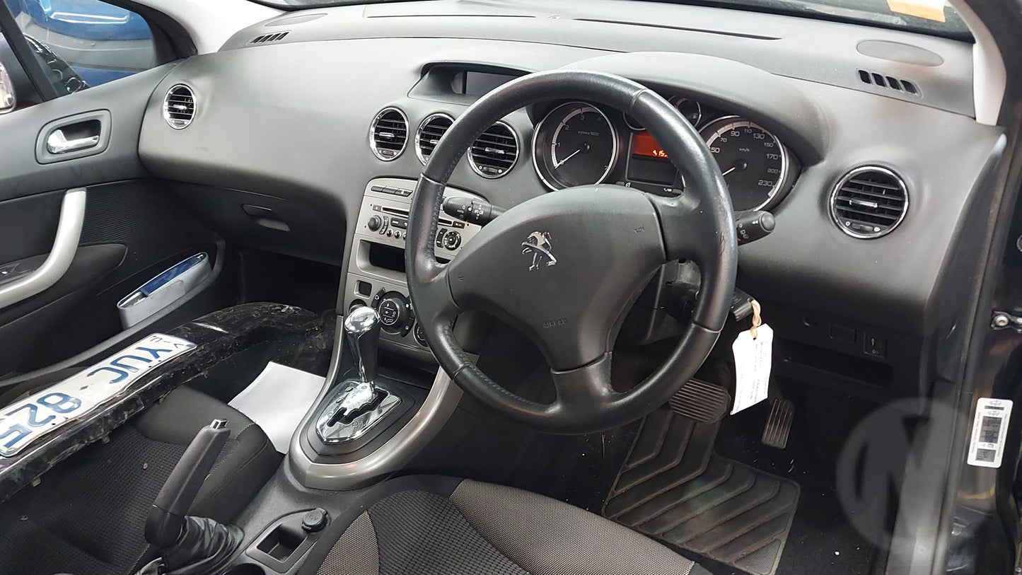 2012 PEUGEOT 308 UNDER DASH FUSE BOX, T7, 09/07-09/14  FUSE BOX