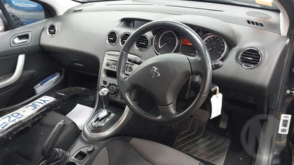 2012 PEUGEOT 308 UNDER DASH FUSE BOX, T7, 09/07-09/14  FUSE BOX