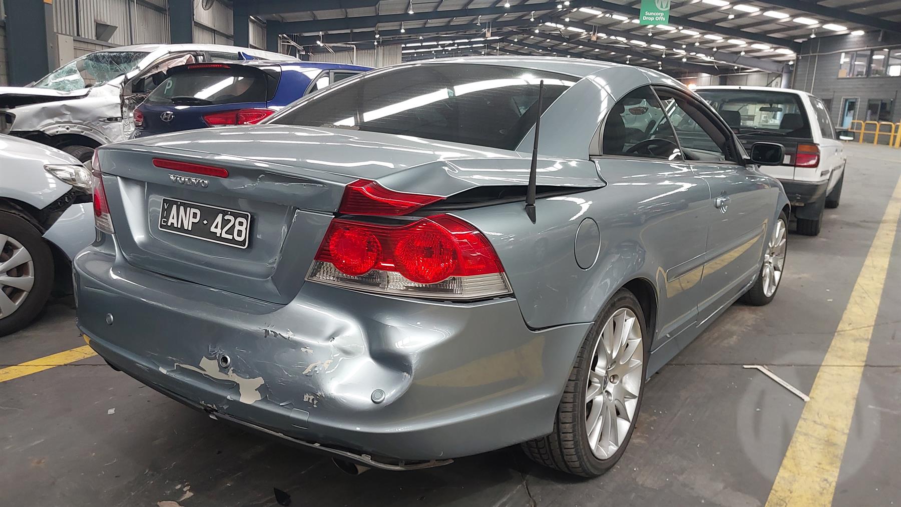 2006 VOLVO S70/V70/C70 C70 (YV1MC...), M SERIES, 08/06-08/09 30633660 LEFT FRONT WINDOW REG MOTOR