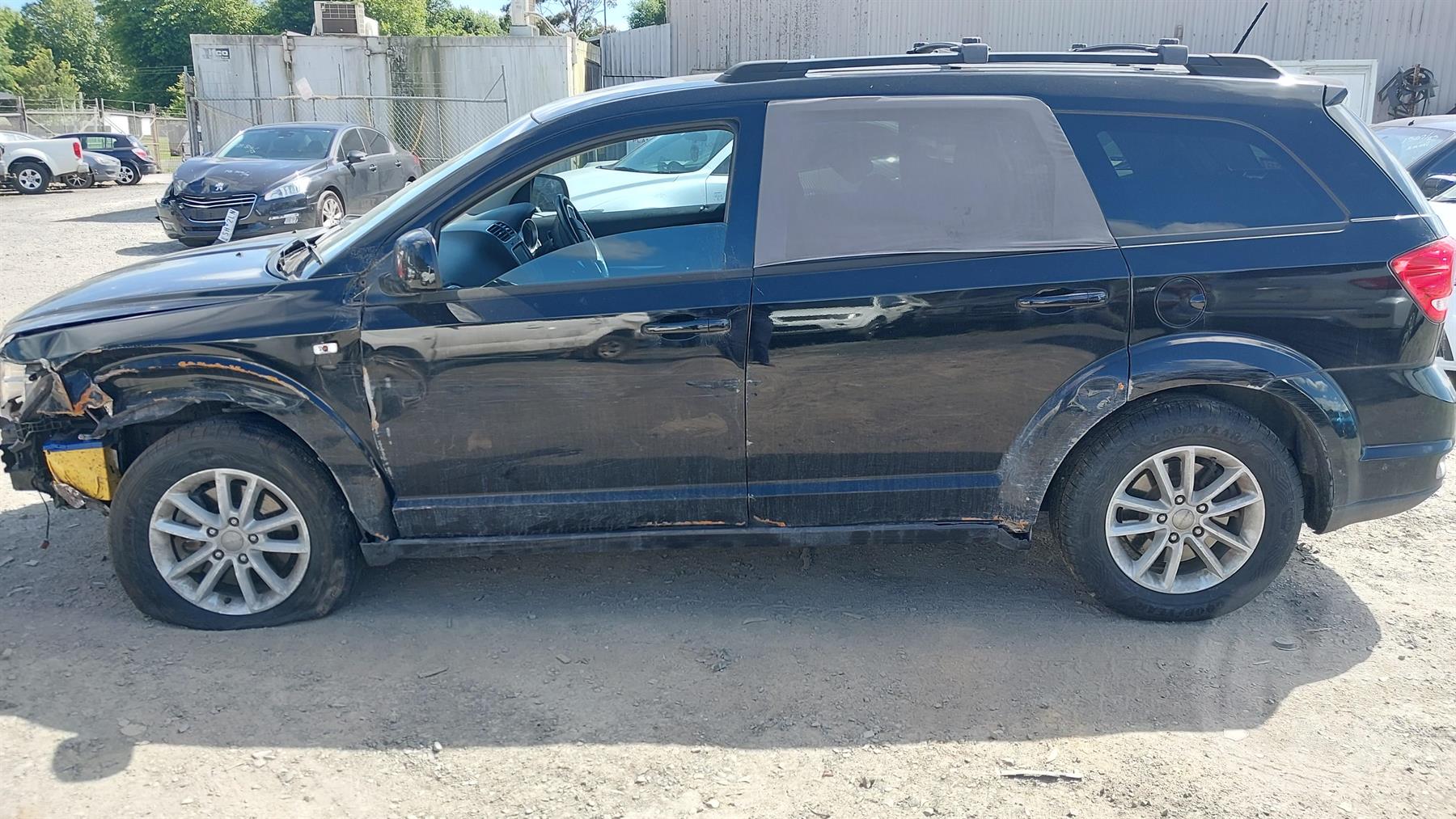 2014 DODGE JOURNEY JC, 02/13-12/16 68067472AB RIGHT REAR DOOR SLIDING