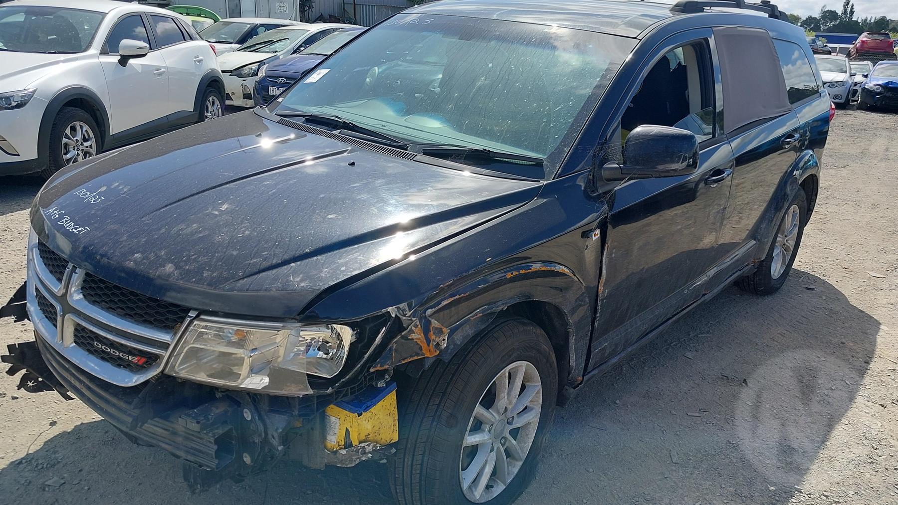 2014 DODGE JOURNEY JC, 02/13-12/16 68067472AB RIGHT REAR DOOR SLIDING