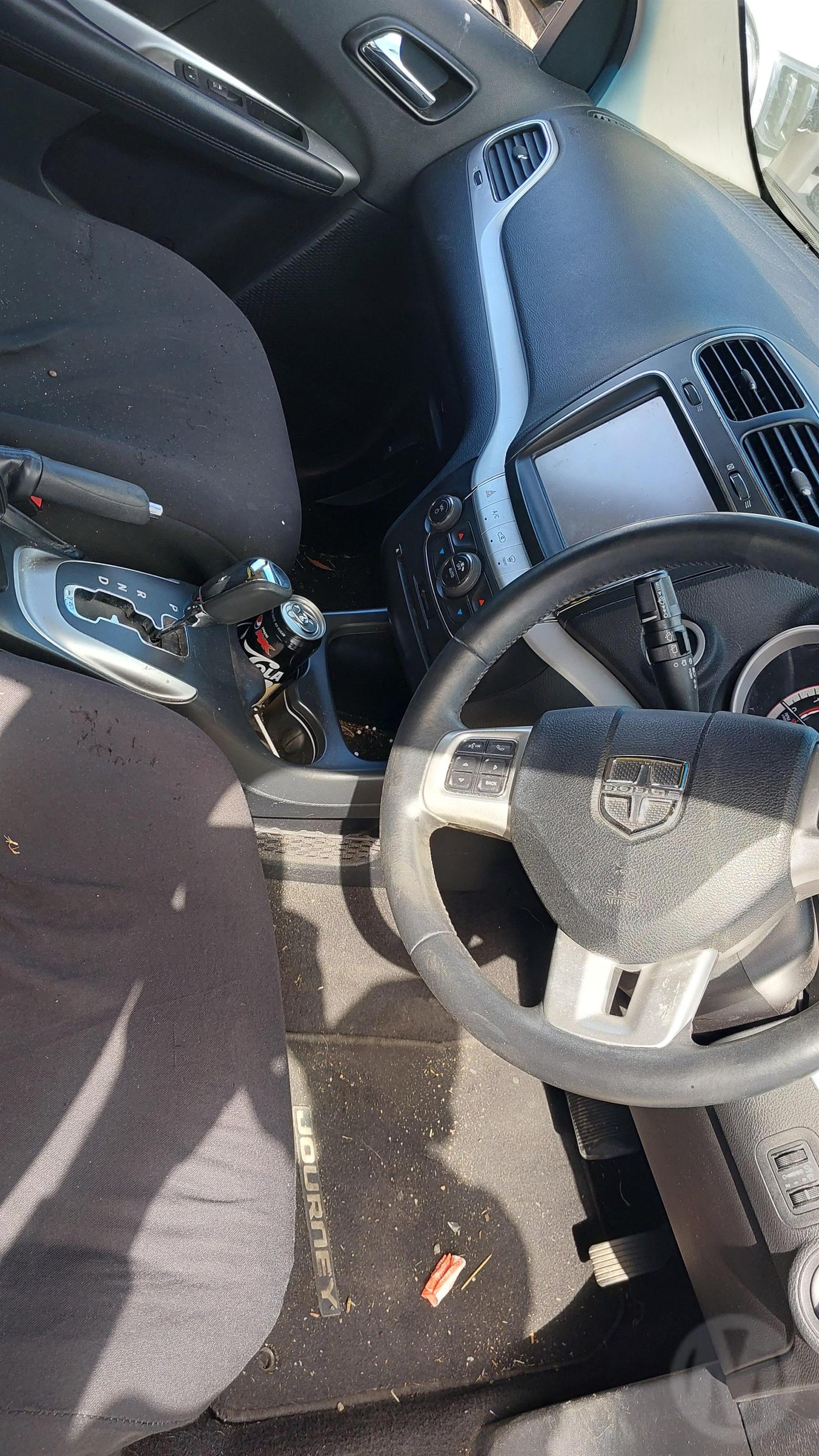 2014 DODGE JOURNEY JC, 02/13-12/16 68067472AB RIGHT REAR DOOR SLIDING
