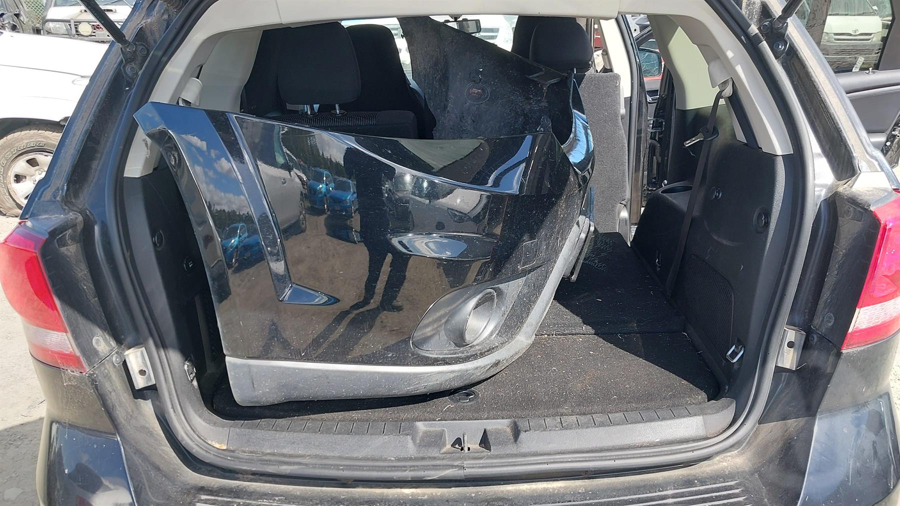 2014 DODGE JOURNEY JC, 02/13-12/16 68067472AB RIGHT REAR DOOR SLIDING