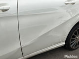 2014 MERCEDES B CLASS LH REAR, SEAT BELT ONLY, W246, 12/11-01/15 A2468602785 SEAT BELT STALK