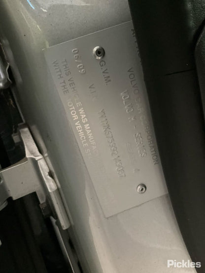 2009 VOLVO C30 PETROL, BOSCH 2 PIN TYPE, M SERIES, 04/07-07/13 36001497 ALTERNATOR