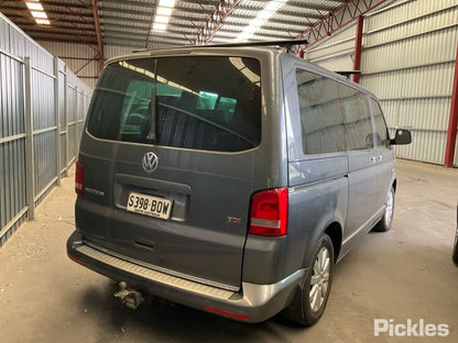 2013 VOLKSWAGEN TRANSPORTER T5, CARAVELLE/MULTIVAN, 10/10-06/15  LEFT HEADLAMP