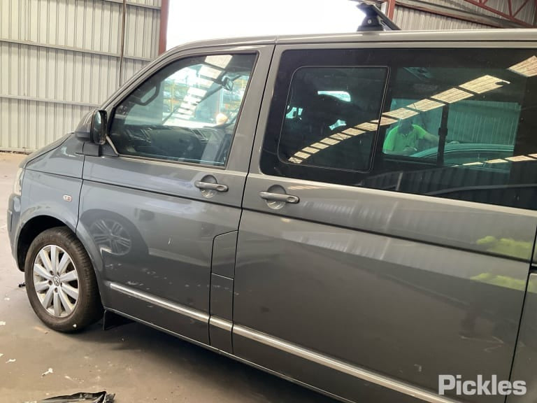 2013 VOLKSWAGEN TRANSPORTER T5, 08/04-06/15  LEFT FRONT DOOR WINDOW