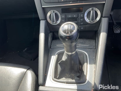 2009 AUDI A3 MANUAL, FWD, DIESEL, 1.9, TURBO, 8P, KBL CODE, 10/07-12/10  TRANS GEARBOX