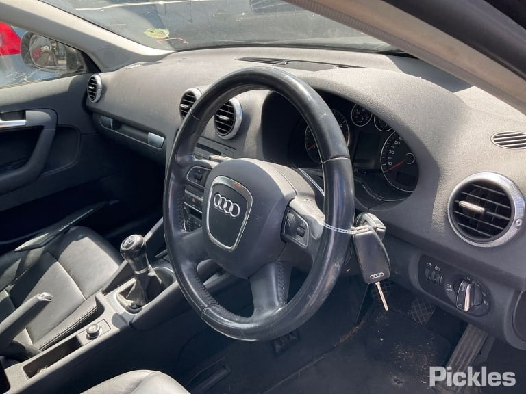 2009 AUDI A3 MANUAL, FWD, DIESEL, 1.9, TURBO, 8P, KBL CODE, 10/07-12/10  TRANS GEARBOX