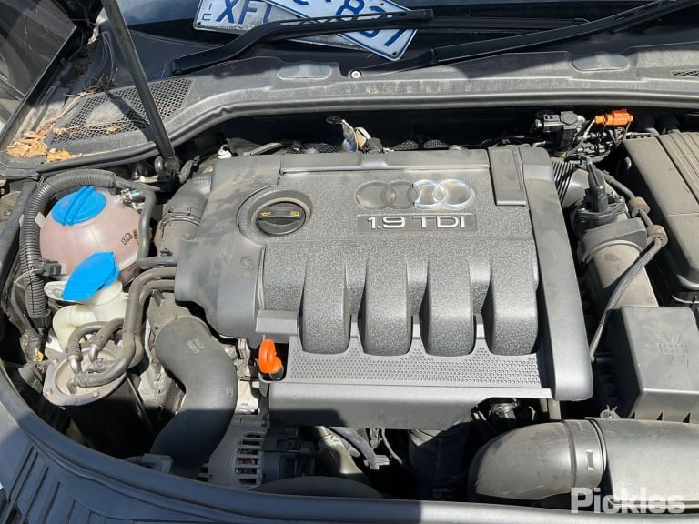 2009 AUDI A3 MANUAL, FWD, DIESEL, 1.9, TURBO, 8P, KBL CODE, 10/07-12/10  TRANS GEARBOX
