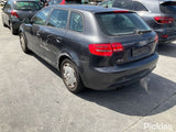 2009 AUDI A3 DIESEL, 1.9, BLS CODE, 8P, 10/07-08/10 1K0254702HX PARTICULATE FILTER DPF