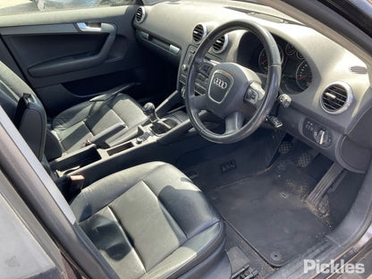2009 AUDI A3 MANUAL, FWD, DIESEL, 1.9, TURBO, 8P, KBL CODE, 10/07-12/10  TRANS GEARBOX