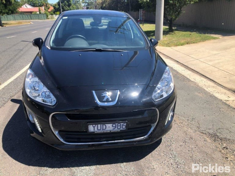 2012 PEUGEOT 308 T7, HATCH/WAGON, 09/07-12/13 9201 K8 LEFT FRONT DOOR WINDOW