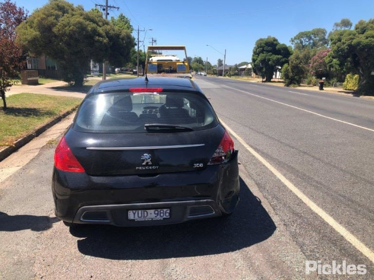 2012 PEUGEOT 308 DAYTIME RUNNING LAMP, T7, 08/11-09/14  RIGHT INDICATOR FOG SIDE