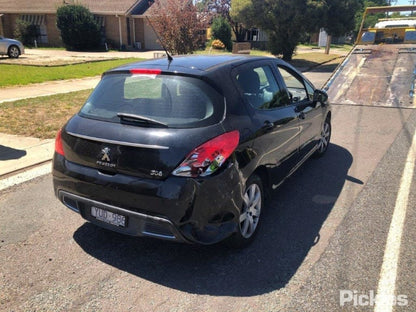 2012 PEUGEOT 308 T7, HATCH, 06/07-12/13 6350 CW LEFT TAILLIGHT