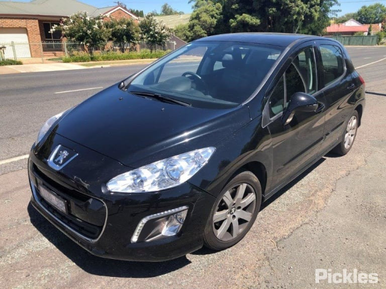 2012 PEUGEOT 308 T7, HATCH, 09/07-12/13 9006 R7 LEFT REAR DOOR SLIDING