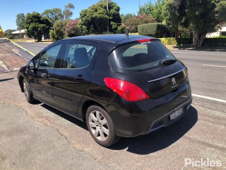 2012 PEUGEOT 308 T7, HATCH, 06/07-12/13 6350 CW LEFT TAILLIGHT