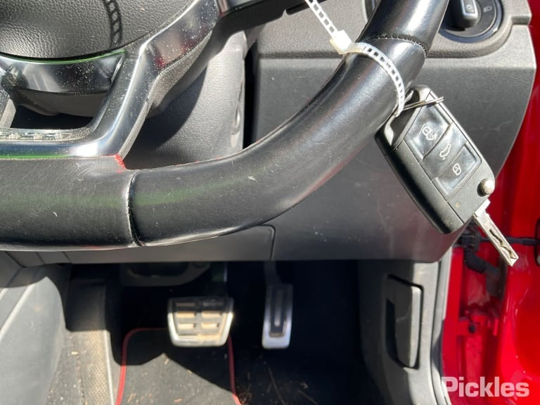 2016 VOLKSWAGEN POLO 6R, 05/14-09/17  STEERING COLUMN
