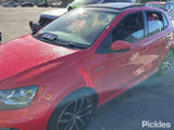 2016 VOLKSWAGEN POLO 6R, GTi/BEATS, BLACK INSERT TYPE, 05/14-09/17 6C0945095N LEFT TAILLIGHT