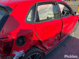 2016 VOLKSWAGEN POLO 6R, GTi/BEATS, BLACK INSERT TYPE, 05/14-09/17 6C0945095N LEFT TAILLIGHT