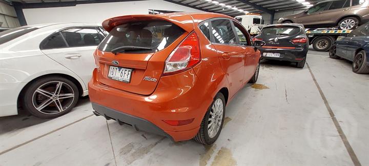2015 FORD FIESTA WZ, 5DR HATCH, AMBIENTE/SPORT/TREND (BOLT ON PLASTIC), 06/13-12/19  RADIATOR SUPPORT