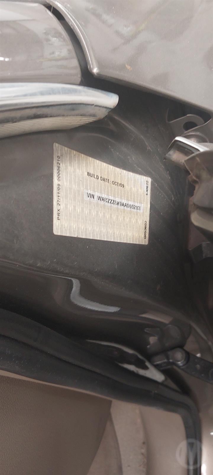 2010 AUDI A4 RIGHT REAR DOOR LOCK, B8 8K, DUAL ROW (7 PIN), P/N 8K0839016, 02/08--01/16 8K0839016 DOOR BOOT GATE LOCK
