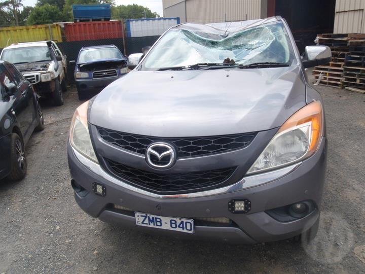 2012 MAZDA BT50 UP, AMBER INDICATOR TYPE, 10/11-08/15  LEFT HEADLAMP