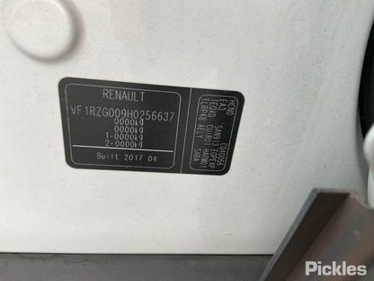 2017 RENAULT KALEOS XZG, METAL TYPE, 05/16- 2.5 PETROL AWD XZG RIGHT GUARD