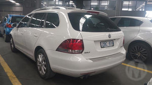 2012 VOLKSWAGEN GOLF GEN 6, WAGON, 09/09-01/13 1K5 845 202 RIGHT FRONT DOOR WINDOW