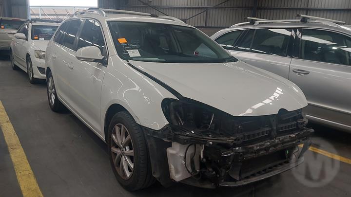 2012 VOLKSWAGEN GOLF LEATHER, GTD, NON PADDLE SHIFT TYPE, GEN 6, 06/10-12/12 5C0 419 091 AK STEERING WHEEL