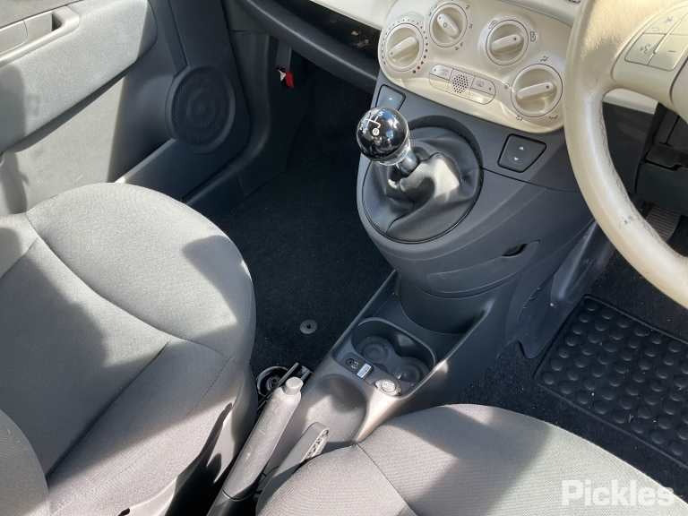 2014 FIAT 500 NON CLIMATE CONTROL TYPE, 03/08- 735539282 HEATER AC CONTROLS