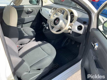 2014 FIAT 500 NON CLIMATE CONTROL TYPE, 03/08- 735539282 HEATER AC CONTROLS