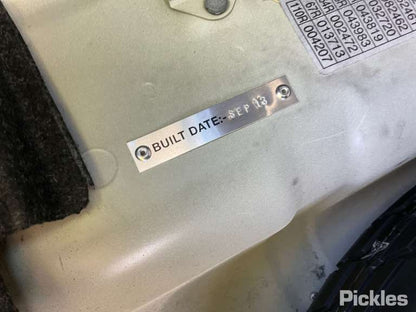 2014 FIAT 500 LH REAR, SEAT BELT ONLY, 03/08- 735492577 SEAT BELT STALK