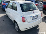 2014 FIAT 500 LEATHER, IVORY, W/ GLOSS BLACK TRIM, 02/13-09/15 71773272 STEERING WHEEL