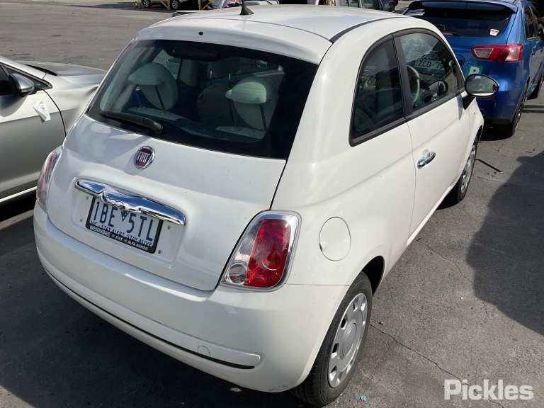 2014 FIAT 500 IN BODY, HATCH, LIGHT GREY LENS EDGING, 03/08-09/15 51885545 RIGHT TAILLIGHT