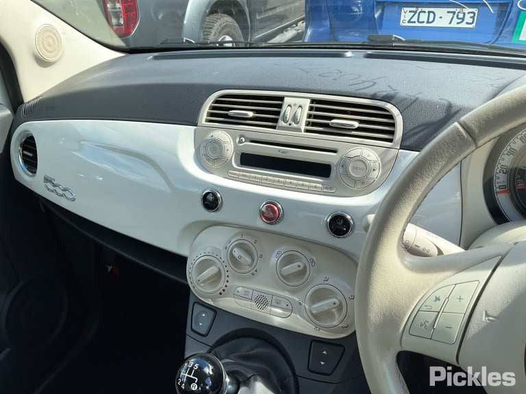 2014 FIAT 500 DASH, 03/08- 51783739 LEFT AIRBAG