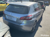 2015 PEUGEOT 308 T9, 10/14-05/21  RIGHT REAR WND REG MOTOR