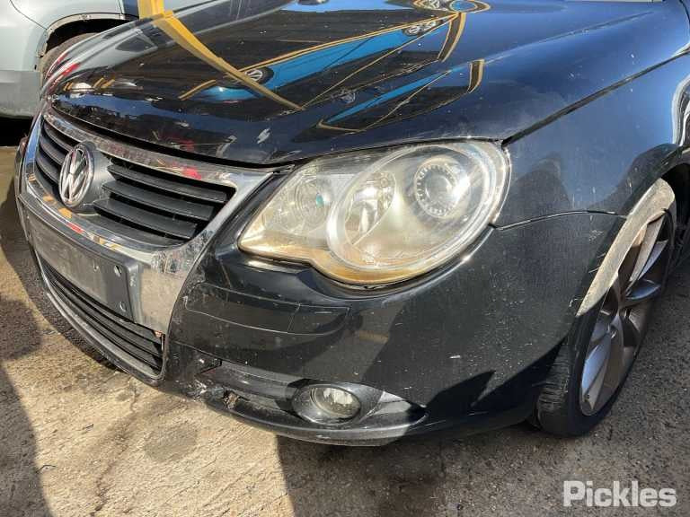 2010 VOLKSWAGEN EOS 1F, 4 BOLT TYPE, 02/07-12/14 1K0407255AA LEFT FRONT HUB ASSEMBLY