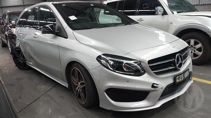 2016 MERCEDES B CLASS RIGHT FRONT DOOR LOCK, W246, 12/11-02/19 A1667200235 DOOR BOOT GATE LOCK