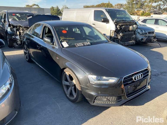 2014 AUDI A4 RADIATOR GRILLE, B8 8K (A4), S-LINE, BLACK, 07/12-01/16 8K0853651F GRILLE
