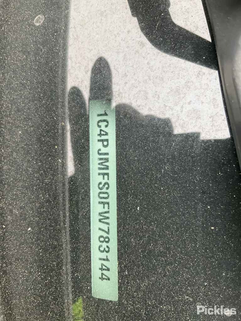 2015 JEEP CHEROKEE KL, POWER FOLD, GREY, NON BLIND SPOT TYPE, 02/14-03/18 1VF48XS9AD RIGHT DOOR MIRROR