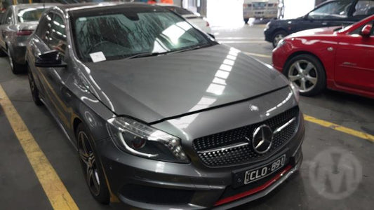 2015 MERCEDES A CLASS W176, W/ BI-XENON, CHROME RING, ILS TYPE, 09/12-08/15 A1768204961 RIGHT HEADLAMP