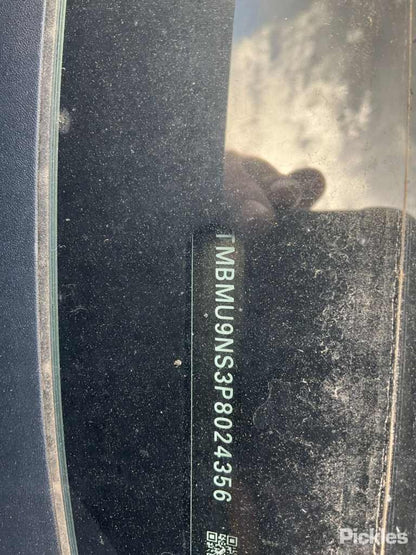 2023 SKODA KODIAQ NS, 02/17- 565845206A RIGHT REAR DOOR WINDOW