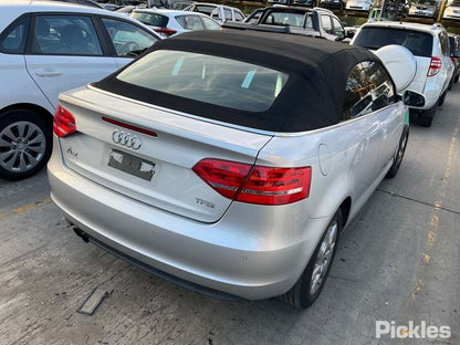2012 AUDI A3 8P, 06/04-04/13 8P7845299 LEFT REAR DOOR WINDOW