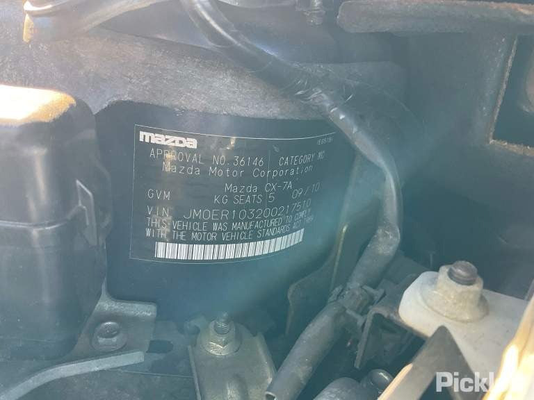 2011 MAZDA CX7 AUTO/MANUAL T/M, PETROL, ER, 11/06-02/12  DIFFERENTIAL CENTRE