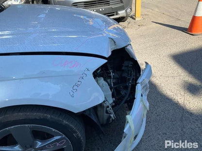 2010 AUDI A3 RH REAR, SEAT BELT ONLY, HATCH/CABRIO, BLACK, 8P, 06/04-04/13  SEAT BELT STALK